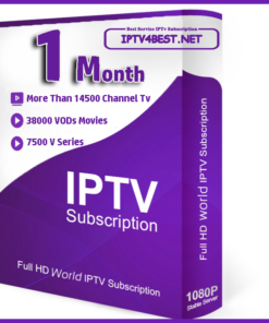 Best IPTv Subscription 1 Month - IPTV4BEST.NET