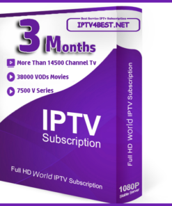 Best IPTv Subscription 3 Months - IPTV4BEST.NET