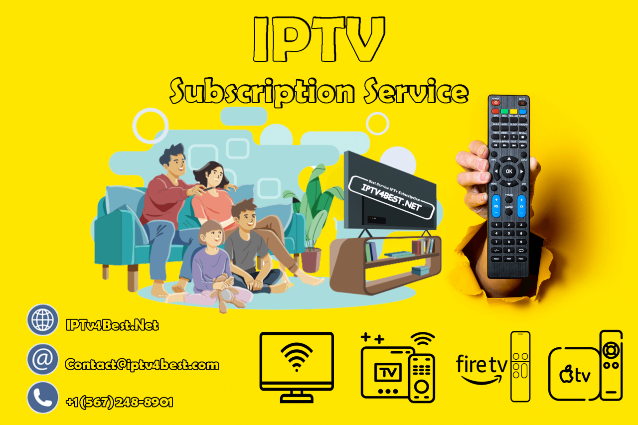 Best IPTV Subscription Service Provider 2023
