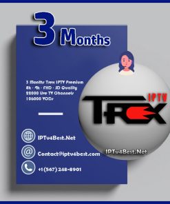 TREX IPTV 3 Months Subscription – IPTV4BEST.NET
