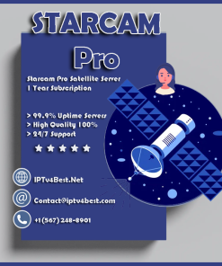 Starcam Pro Satellite Server 1 Year Subscription