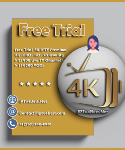 Strong 4K IPTv Free Trial 24h - IPTv Service