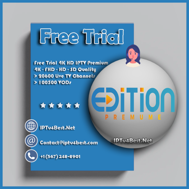 IPTv Free Trial 24h Edition Premium - IPTv Subscription